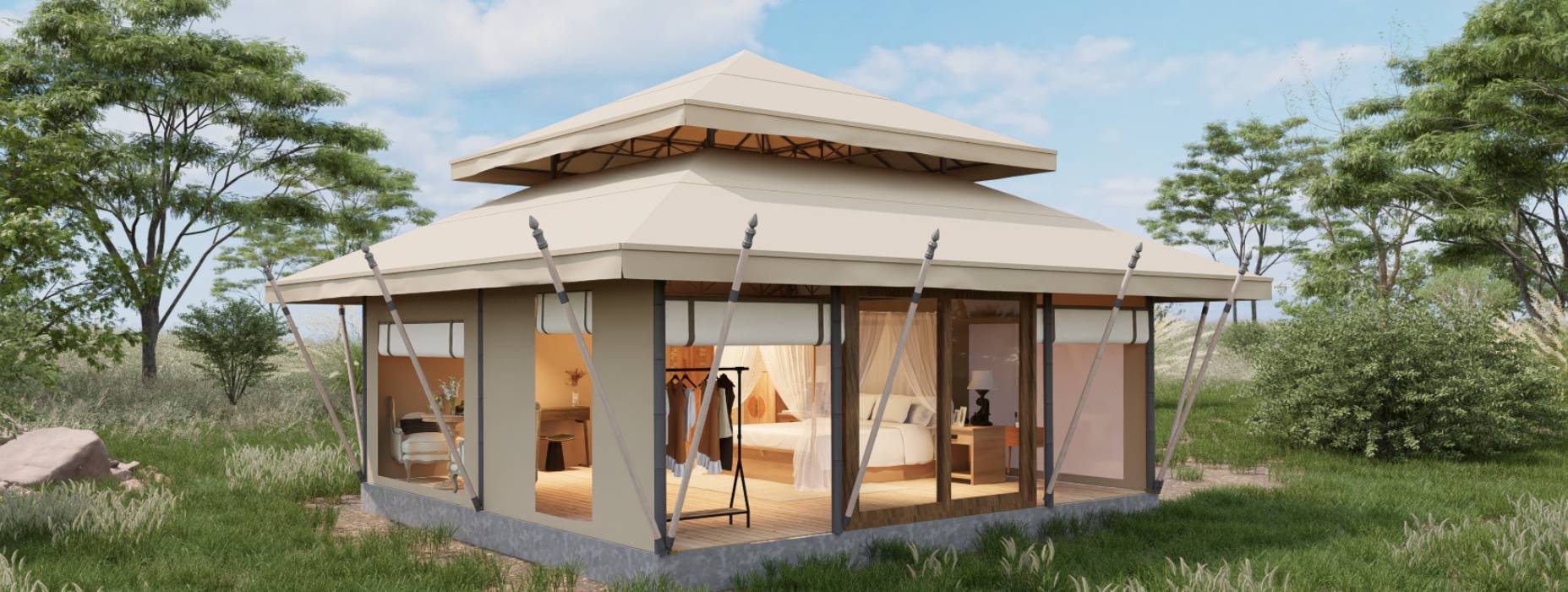 迎江区户外野奢帐篷